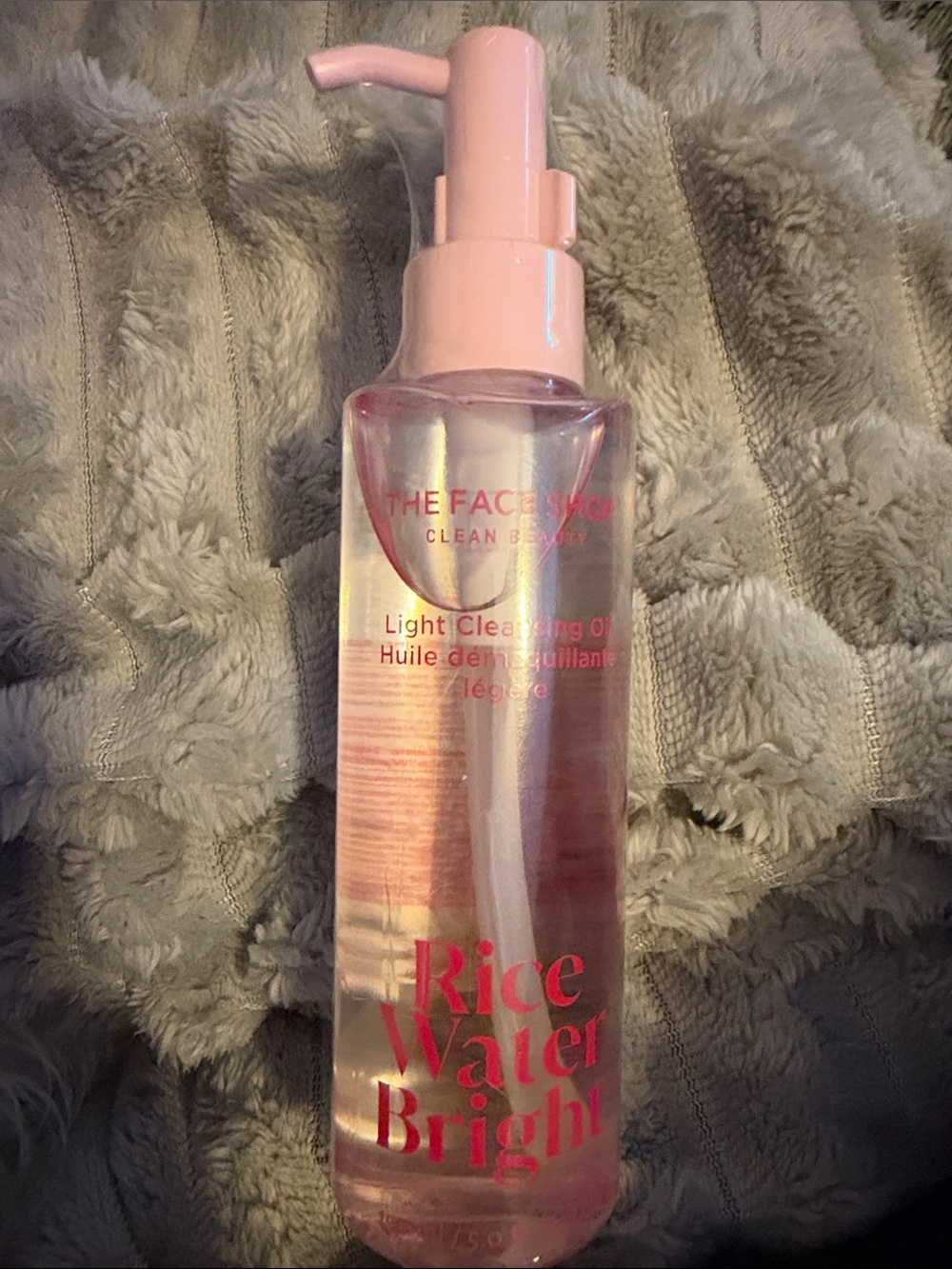 Rice Water Bright Light Cleansing Oil - Pink